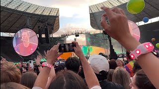 Coldplay  Paradise  Live at Berlin 2022 [upl. by Ajar]