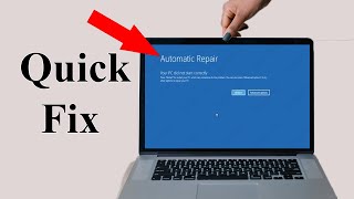 Fix your pc did not start correctly windows 10  11  Fix automatic repair loop Quick fix [upl. by Lesh]