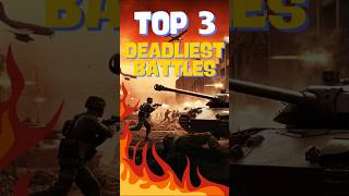 Top 3 Deadliest WWII Battles You Won’t Believe 🌍💥 [upl. by Ennaeirrac]