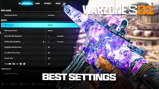 BEST SETTINGS for BO6 Warzone OMNIMOVEMENT amp AIM SENSITIVITY [upl. by Screens]