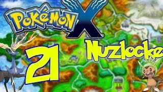 Lets Play Pokemon X Nuzlocke  21  Gefahr für Fossilien [upl. by Kilroy]