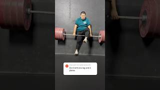 Have you ever attempted a one legged deadlift shorts gymlife viral [upl. by Myron]