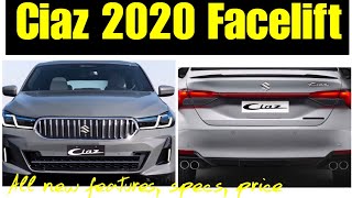 Ciaz facelift 2020  New Maruti Suzuki Ciaz 2020  Maruti Suzuki Ciaz Facelift 2020 [upl. by Naryt15]