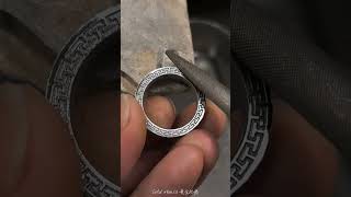 Wow Thats a Unique Platinum Ring Making Process shortvideo trending viral video shorts short [upl. by Sirromad]