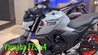 FZS v4 🔥 Yamaha FZS v4 2024  Yamaha FZS v4 New Model 2024 Bike Look [upl. by Aieka]