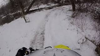 2018 Honda TRX250X GoPro Snow Ride 3819 6 [upl. by Meris573]