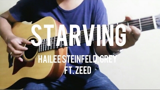 Starving  Hailee Steinfeld Grey ft Zedd Guitar [upl. by Kaylyn]