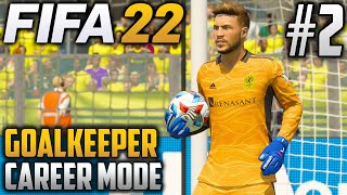 FIFA 22  Career Mode Goalkeeper  EP2  LOANED [upl. by Hnilym]