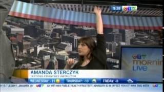 Essentrics with Amanda on CTV Ottawa Morning Live Jan 20 2015 [upl. by Yziar]