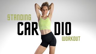 30 MINUTE ALL STANDING CARDIO HIIT WORKOUT  CALORIE BURNING  CIRCUITS OF STANDING MOVES [upl. by Luann981]