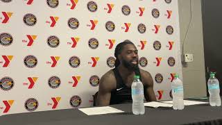 College Park Skyhawks’ Kevon Harris After Win Over Raptors 905 [upl. by Luben]