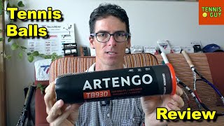 🥎 ARTENGO TB930 Tennis Balls Review  Best Balls On The Market  Tennis Guy [upl. by Aiynat]