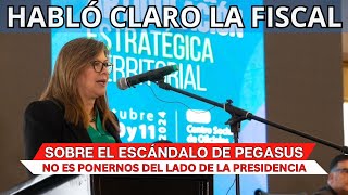 Habló CLARO LA FISCAL en el caso Pegasus [upl. by Luna1]