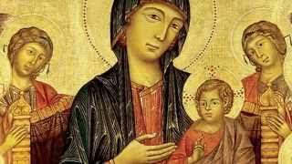 Cimabue Santa Trinita Madonna [upl. by Amhsirak417]