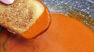 TOMATO SOUP  Roasted Tomato Soup Recipe  Simply Mamá Cooks [upl. by Lipson498]