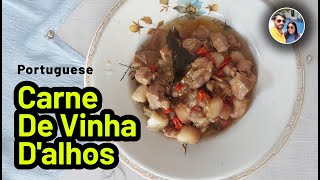 Goan Pork VindalooGoan and Portuguese recipe Carne De Vinha dalhosPork Vindalho recipegoan pork [upl. by Schram]