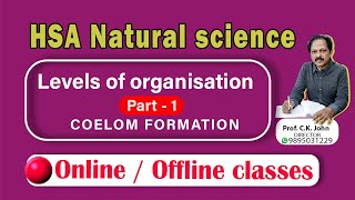 9895031229  HSA NATURAL SCIENCE  COELOM or BODY CAVITY [upl. by Orgell]