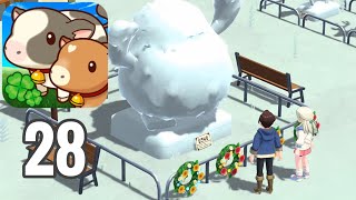 Harvest Moon Home Sweet Home  Part 28  Gameplay Walkthrough  Snow Festival Android iOS [upl. by Nywde618]