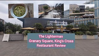 The Lighterman Kings Cross LONDON Restaurant Review 19082024 [upl. by Leaj]