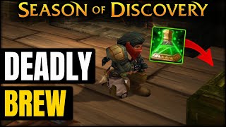 Deadly Brew Rune in Season of Discovery Classic WoW [upl. by Ojybbob]