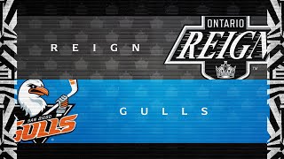 Ontario Reign vs San Diego Gulls 300pm 10823 [upl. by Gunter]