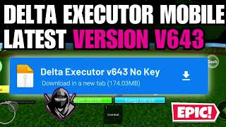 Delta Executor New Update v643 🔥 Delta Atualizado  Fluxus Executor New Update amp Arceus X Neo [upl. by Engdahl]