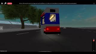 Roblox Delta Line Project  Brentwood Light Rail Phase 2 stop service at Brentwood North [upl. by Naesar]