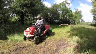 Crossjet lawn mower débroussaillage du jardin Juin 2017 5 [upl. by Hilleary]