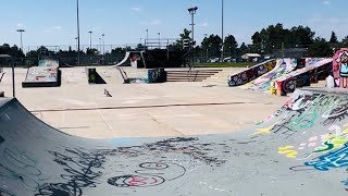 Skatepark Tour William Brimmer Bowls amp Street Cheyenne Wyoming [upl. by Liagiba657]