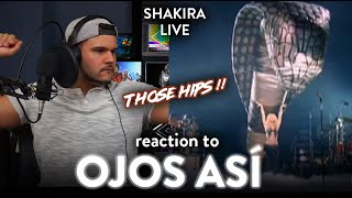 Shakira Reaction Ojos Asi LIVE amp Off the Record THOSE MOVES  Dereck Reacts [upl. by Giaimo]