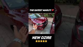 New Dzire Got 5 star Safety Rating In GNCAP ❤️ [upl. by Ashwin222]