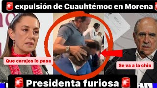 LUNESAZO🚨 SALE VIDE HOT CUAUHTÉMOC BLANCO ¡CLAUDIA FURIOSA PUDIEN EXPULSION [upl. by Dlabihcra]