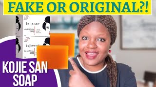 Latest HOW TO QUICKLY IDENTIFY FAKE OR ORIGINAL KOJIE SAN SOAP  Simply Shuga [upl. by Standford]