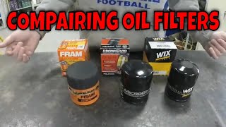 OIL FILTER COMPARISON  WHATS INSIDEGOOD vs BAD FILTERS [upl. by Biggs]