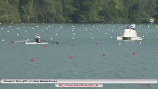 114 MW 1x C Final SM Rotsee 18 Sept 2020 Einer Masters Frauen Rennen 2 [upl. by Laurene467]