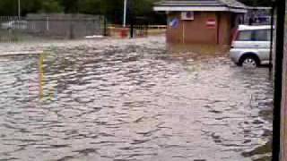 floods sheffield meadowhall 2007 yorkshire [upl. by Attenweiler]