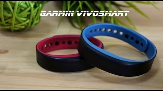 Фитнестрекер Garmin Vivosmart обзор спортивного браслета [upl. by Ahsien]