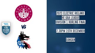 2023 Electric Ireland HE GAA Senior Hurling League Division 1 Final 🏆 [upl. by Emiaj336]