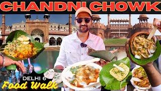 CHANDNI CHOWK Best Street Food  Hidden Food Gems in Old Delhi  Food Walk  Street Food Tour Part 2 [upl. by Romola]