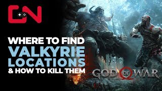 God of War Valkyrie Locations amp How to Kill Them [upl. by Retha]