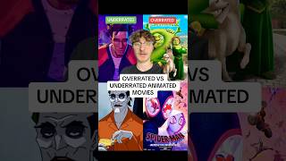 OVERRATED VS UNDERRATED ANIMATED MOVIES‼️❄️ movies [upl. by Calabresi]