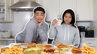 Fast Food Challenge with my Sister LOL [upl. by Koch]