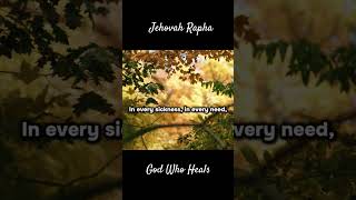 Jehovah Rapha  God Who Heals music new gospelmusic newmusic worship prayer uplifting god [upl. by Oringas]