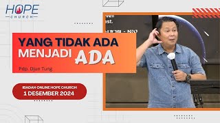 Ibadah Online HOPE Church 1 Desember 2024 [upl. by Ecinerev]