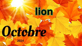 ♌ lion octobre 2024 🎃 Vous allez vous faire plaisir écoutez vous [upl. by Enilrad]