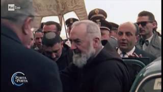 Poteri e miracoli di Padre Pio  Porta a porta 19092018 [upl. by Ahsoem352]