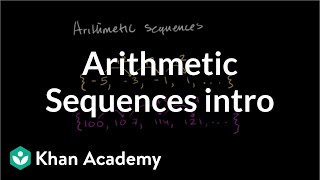 Introduction to arithmetic sequences  Sequences series and induction  Precalculus  Khan Academy [upl. by Honeywell486]