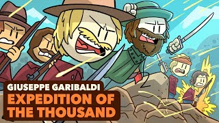 Garibaldi Expedition of the Thousand  Unifying Italy  Extra History  Part 5 [upl. by Vachil]