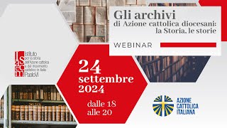 Gli archivi di Azione cattolica diocesani la Storia le storie [upl. by Isyed]