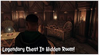 Hogwarts Legacy Hidden Legendary Chest Near Trophy Room [upl. by Ruffo]